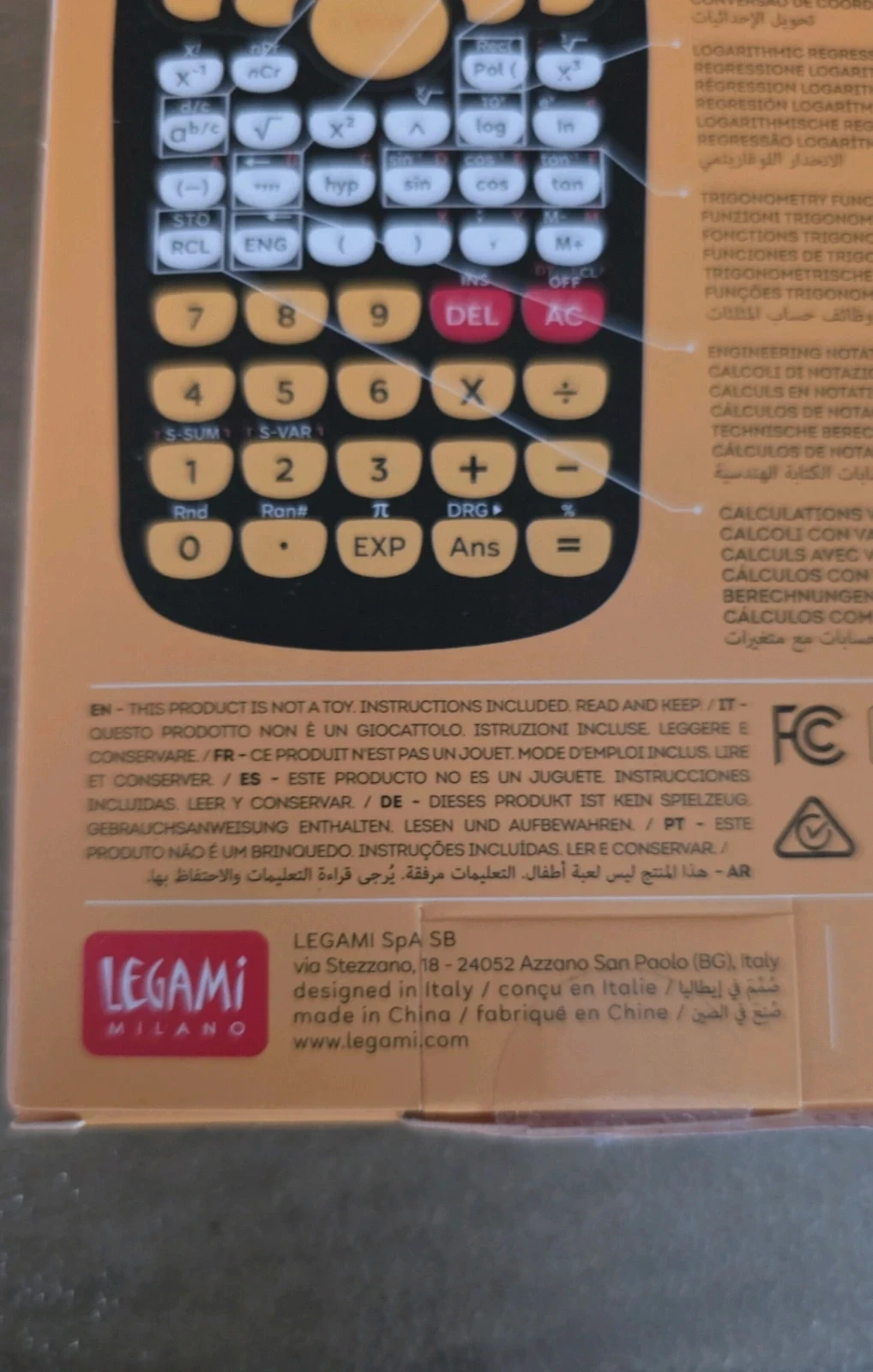 Calculadora Científica Count on me - Genius de Legami – photo 3